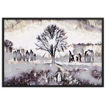 YOU WILL GIVE ME THIS DREAM AS A GIFT ? Special Edition Framed Poster