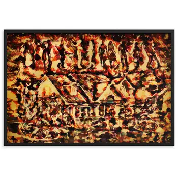 I WAS WAITING FOR YOU IN THE DREAM YOU HAD SEEN Special Edition Framed Poster