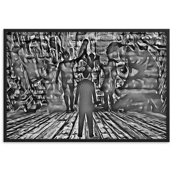 I SAW MY ENTIRE LIFE PASS THROUGH YOUR EYES Special Edition Framed Poster