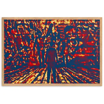 I SAW MY ENTIRE LIFE PASS THROUGH YOUR EYES Special Edition Framed Poster