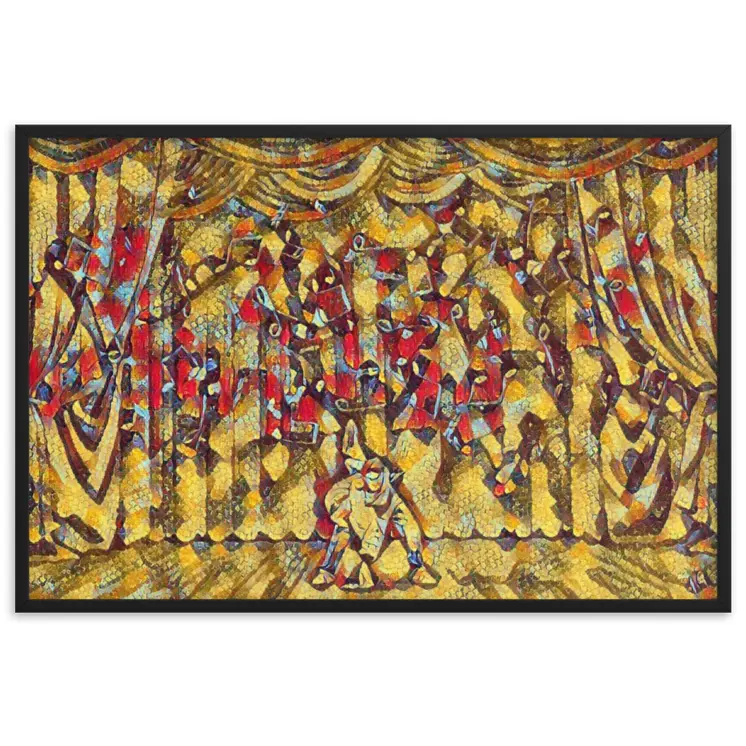 YOU WERE ALWAYS THE POEM I WANTED TO WRITE J.L Velvet Edition Framed Poster
