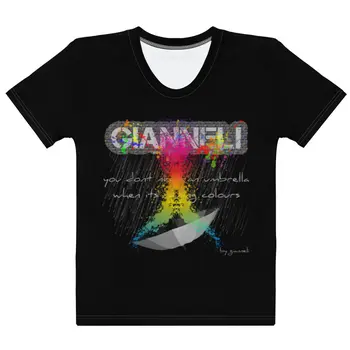 RAINING COLOURS Women's T-shirt by Gianneli