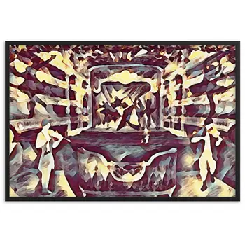 WHEN YOUR SENSES DANCE WITH MY MOMENTS JL.AK TALE Edition Framed Poster