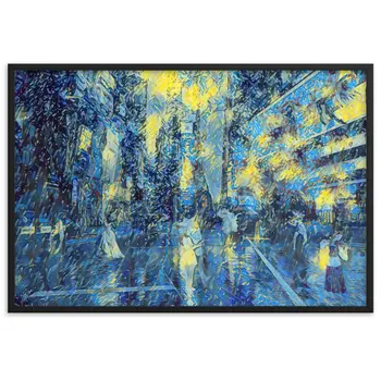 WHEN YOUR KISS WATERED ALL MY SENSES Special Edition Framed Poster