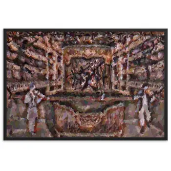 WHEN YOUR SENSES DANCE WITH MY MOMENTS Superior Edition Framed Poster