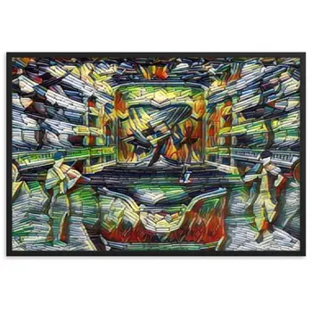 WHEN YOUR SENSES DANCE WITH MY MOMENTS JL.AK PREMIUM Framed Poster