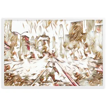 YOU ARE THE RHYTHM THAT STILL DANCES WITHIN ME SUPERIOR Framed Poster