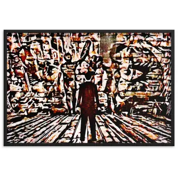 I SAW MY ENTIRE LIFE PASS THROUGH YOUR EYES Special Edition Framed Poster