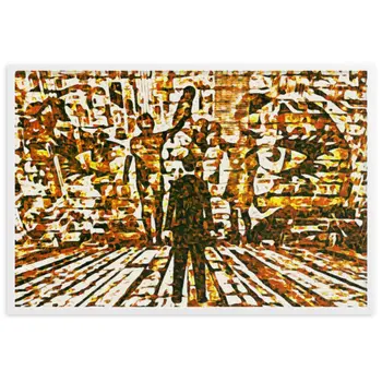 I SAW MY ENTIRE LIFE PASS THROUGH YOUR EYES Special Edition Framed Poster