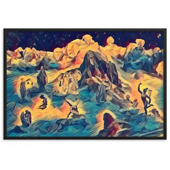 THE DAY THAT PLATO'S SYMPOSIUM WAS HEARD UP TO OLYMPUS Superior Poster