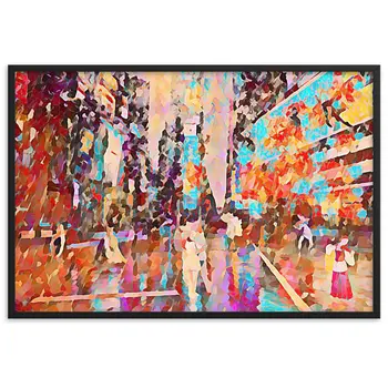 WHEN YOUR KISS WATERED ALL MY SENSES Special Edition Framed Poster