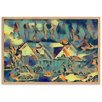 I WAS WAITING FOR YOU IN THE DREAM YOU HAD SEEN Special Edition Framed Poster