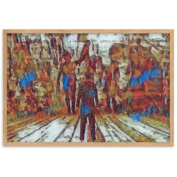 I SAW MY ENTIRE LIFE PASS THROUGH YOUR EYES Special Edition Framed Poster