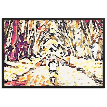 LOVE IS WHEN YOU CAN SEE WITHIN ME Special Edition Framed Poster