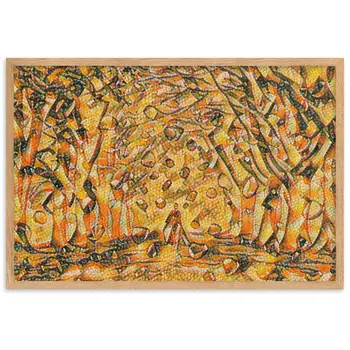 TO SEE MY HEART YOU MUST FIRST DIVE INTO MY TRUTH J.L VELVET Framed Poster