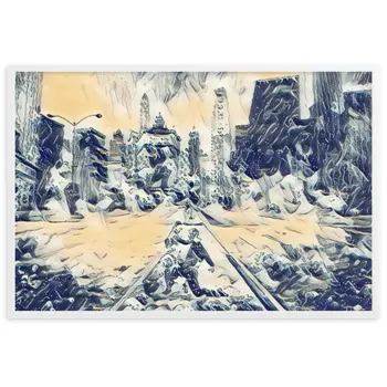 YOU ARE THE RHYTHM THAT STILL DANCES WITHIN ME SUPERIOR Framed Poster