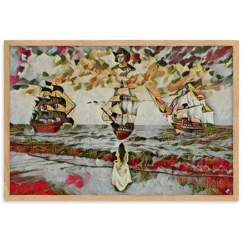 DISCOVER ME AGAIN Premium Framed Poster