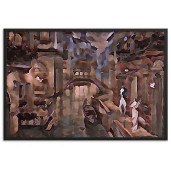 Questo è il mio porto e tu il suo cuore Superior Framed Poster