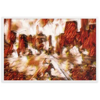 YOU ARE THE RHYTHM THAT STILL DANCES WITHIN ME SUPERIOR Framed Poster