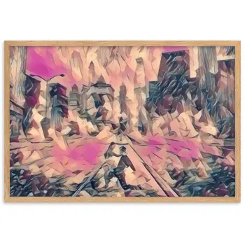 YOU ARE THE RHYTHM THAT STILL DANCES WITHIN ME SUPERIOR Framed Poster