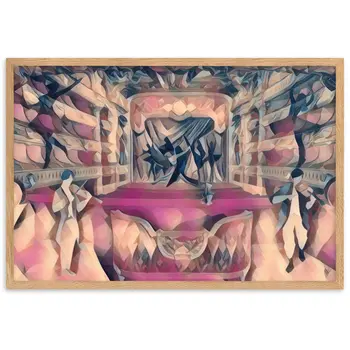 WHEN YOUR SENSES DANCE WITH MY MOMENTS JL.AK Superior Edition Framed Poster