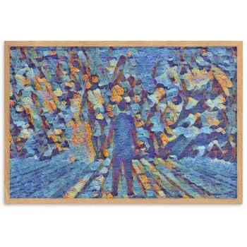 I SAW MY ENTIRE LIFE PASS THROUGH YOUR EYES PREMIUM Framed Poster