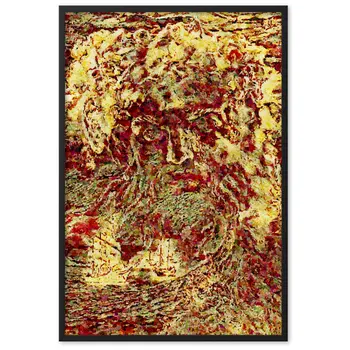 WHEN POSEIDON ASKED THE WAVES TO DANCE TALE Framed Poster