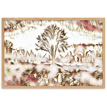 YOU WILL GIVE ME THIS DREAM AS A GIFT ? SUPERIOR Framed Poster