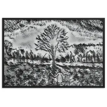 YOU WILL GIVE ME THIS DREAM AS A GIFT ? SUPERIOR Framed Poster