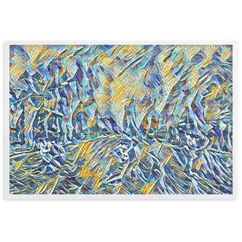 DANCE ME LIKE THE RAIN THAT BURNING OUT THE FIRE AROUND ME Framed Poster