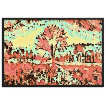 YOU WILL GIVE ME THIS DREAM AS A GIFT ? SUPERIOR Framed Poster