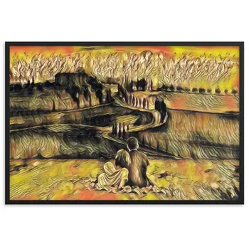 SEEING THE DAWN THROUGH THE DREAM SUPERIOR Framed Poster