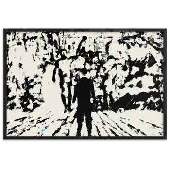 I SAW MY ENTIRE LIFE PASS THROUGH YOUR EYES Special Edition Framed Poster