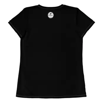 THE KISS Women's Athletic T-shirt by Gianneli