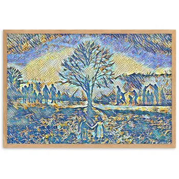 YOU WILL GIVE ME THIS DREAM AS A GIFT ? SUPERIOR Framed Poster