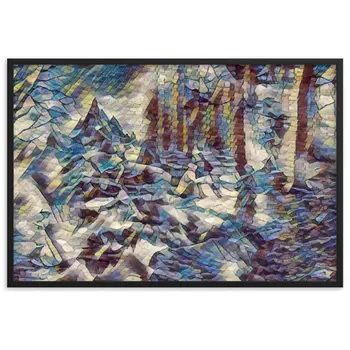 AMONG THE FOUR SEASONS YOU ARE THE FIFTH SENSE PREMIUM Framed Poster