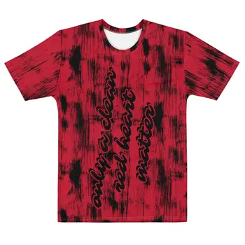 CLEAN HEART Men's T-shirt by Gianneli