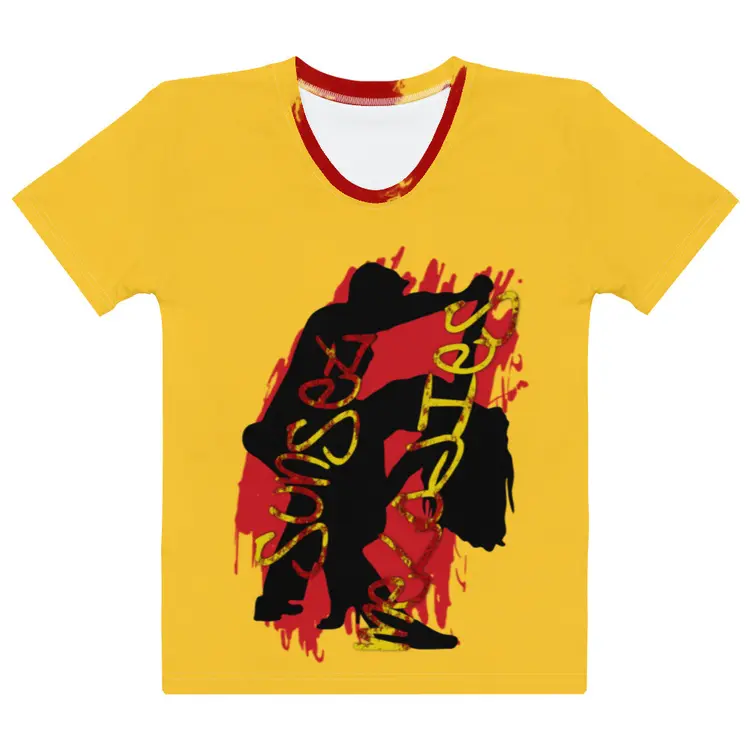 SUNSET MELODIES Women's T-shirt by Gianneli