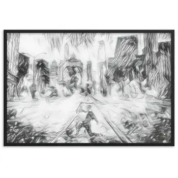 YOU ARE THE RHYTHM THAT STILL DANCES WITHIN ME SUPERIOR Framed Poster