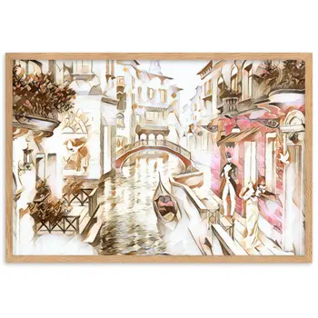 Questo è il mio porto e tu il suo cuore Superior Framed Poster