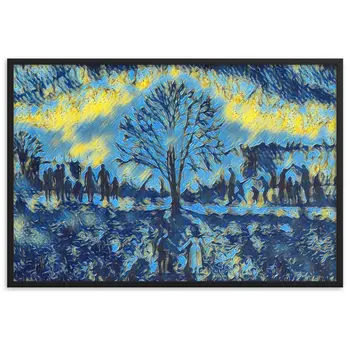 YOU WILL GIVE ME THIS DREAM AS A GIFT ? SUPERIOR Framed Poster