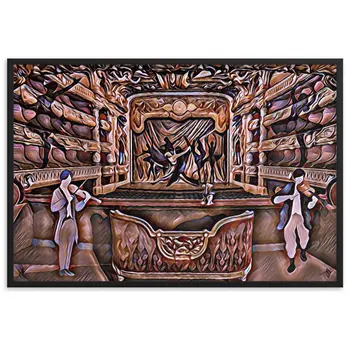 WHEN YOUR SENSES DANCE WITH MY MOMENTS Superior Edition Framed Poster