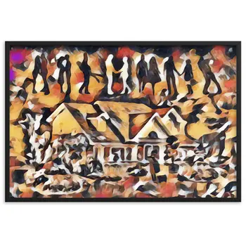 I WAS WAITING FOR YOU IN THE DREAM YOU HAD SEEN Special Edition Framed Poster