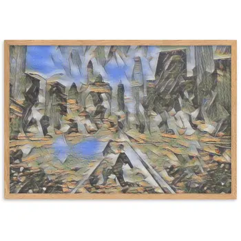 YOU ARE THE RHYTHM THAT STILL DANCES WITHIN ME Velvet Framed Poster