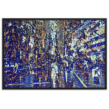 WHEN YOUR KISS WATERED ALL MY SENSES TALE Framed Poster