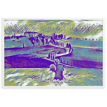 SEEING THE DAWN THROUGH THE DREAM SUPERIOR Framed Poster