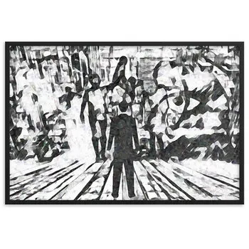 I SAW MY ENTIRE LIFE PASS THROUGH YOUR EYES Special Edition Framed Poster