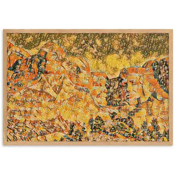 I HAVE A DREAM Velvet Framed Poster