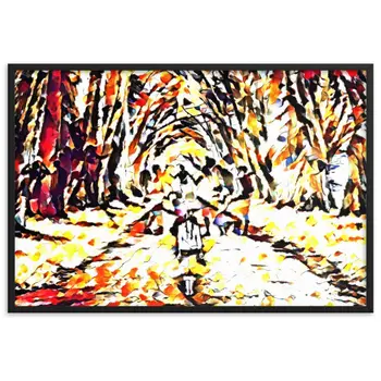 LOVE IS WHEN YOU CAN SEE WITHIN ME Special Edition Framed Poster