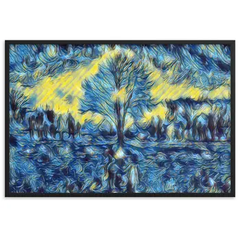 YOU WILL GIVE ME THIS DREAM AS A GIFT ? SUPERIOR Framed Poster